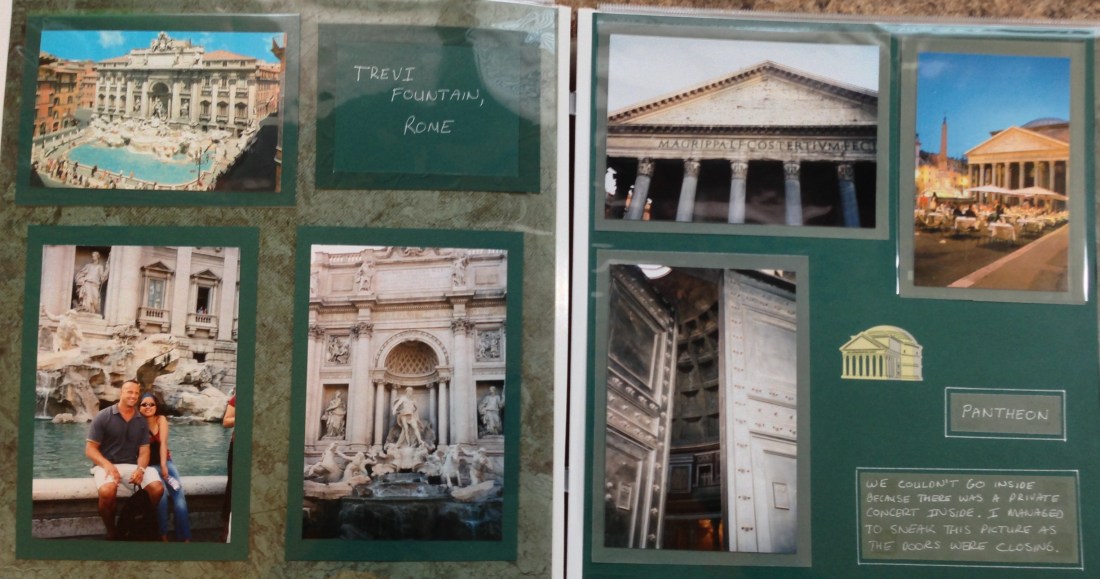 Europe Trip: Trevi Fountain, Pantheon, Rome, Italy