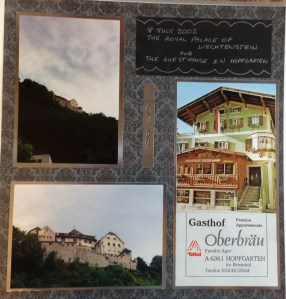 Europe Vacation: Lichtenstein and Hopfgarten, Austria