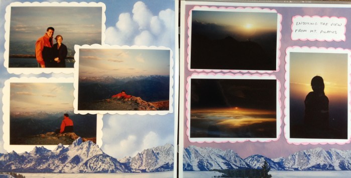 Europe Vacation: Mt Pilatus, Switzerland - Sunset, Sunrise