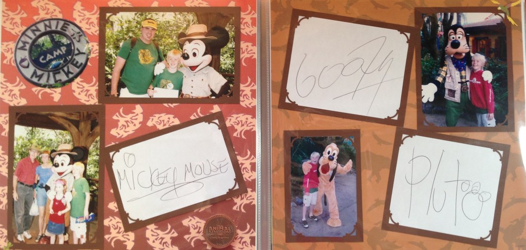 Disney Vacation 2008: Animal Kingdom - autographs