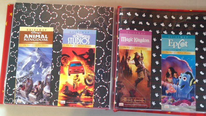 Disney Vacation 2008 - Ephemera - Park Maps