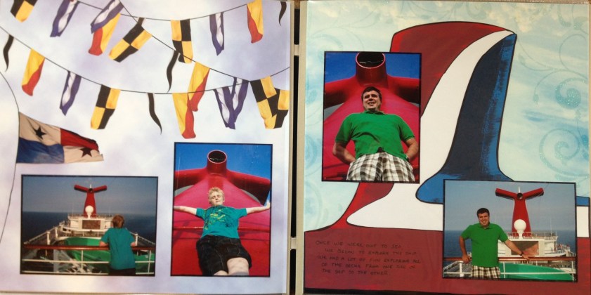 Canada Cruise 2010: Carnival Glory - Smokestack