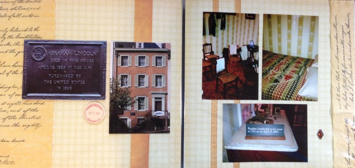 Washington DC 2012: House where Lincoln died