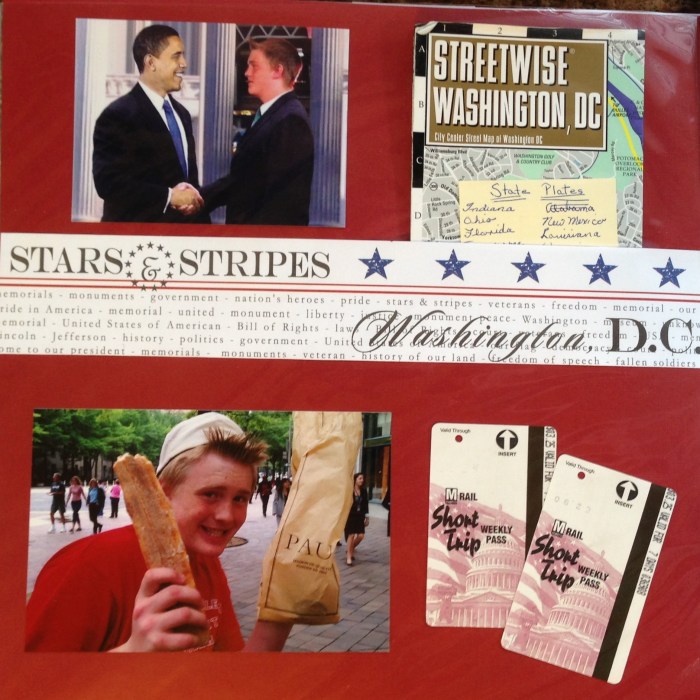 Washington DC 2012: Ephemera