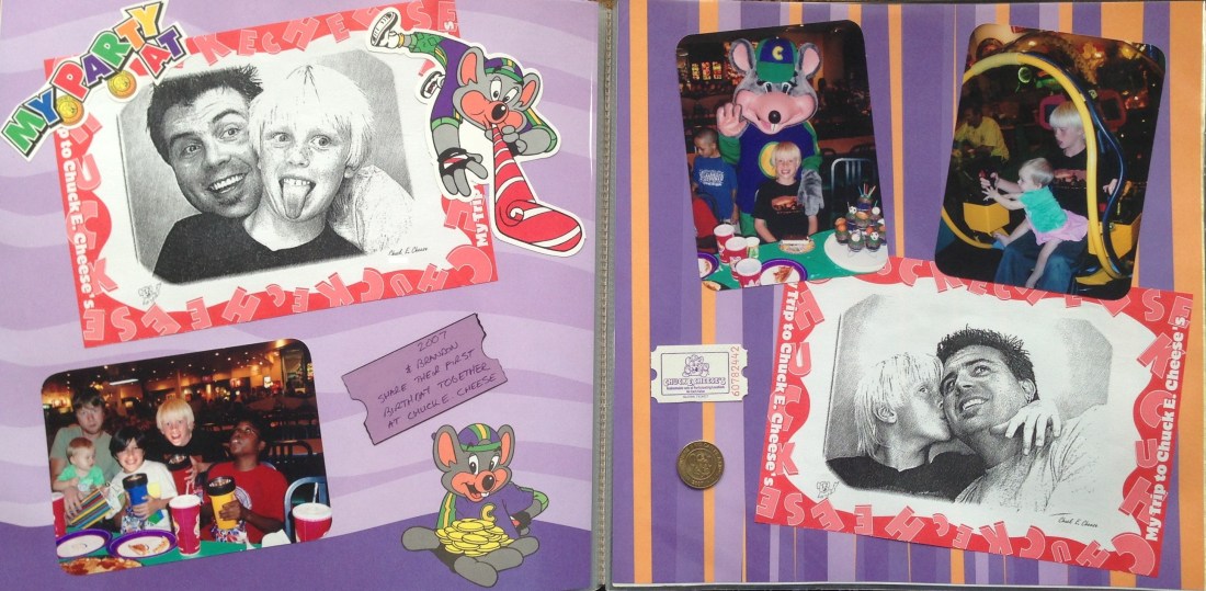 2007: Our First Birthday - Chuck E Cheese