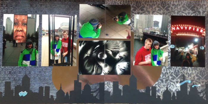 2012: Chicago: The Cloud Gate, AKA "The Bean" and Navy Pier