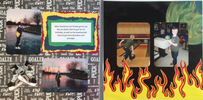 2008: Ice Skating and Bowling