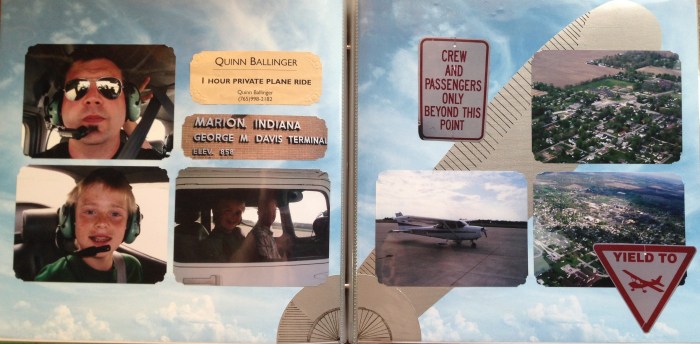 2009: Private Plane Ride