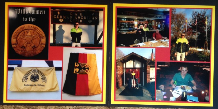 2013: German American Club - Exchange Student Birthday Party