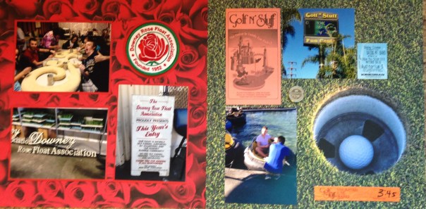 2013: Rose Parade Float Building and Golf n' Stuff