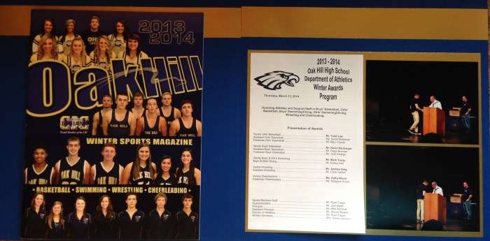 2014: Winter Athletic Awards Program