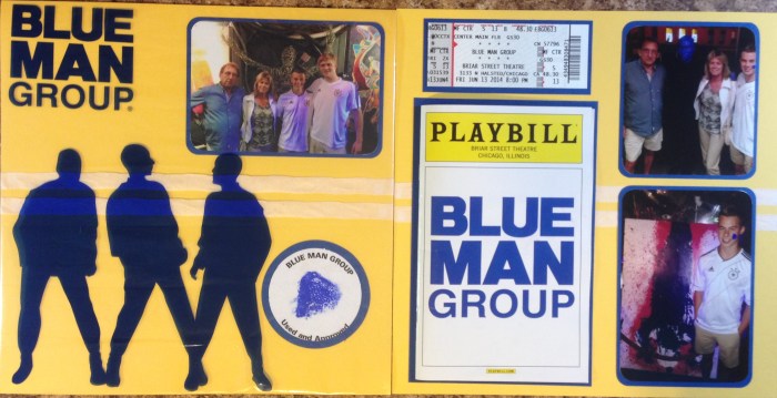 2014: Blue Man Group