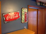 Teen Boy Room: industrial, coke, coca cola, sign