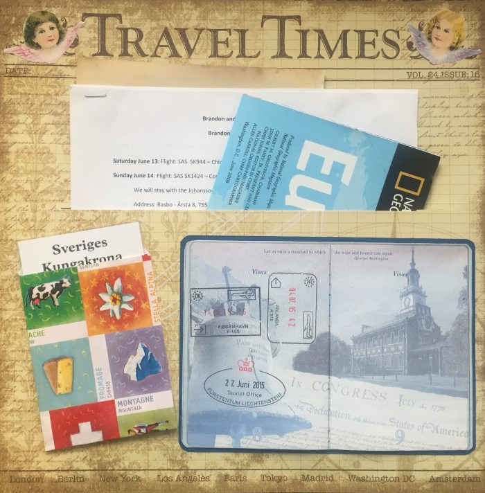 Europe Vacation 2015: Ephemera