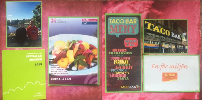 Europe Vacation 2015: Uppsala Ephemera