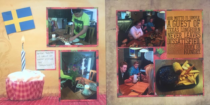 Europe Vacation 2015: Anton's Birthday