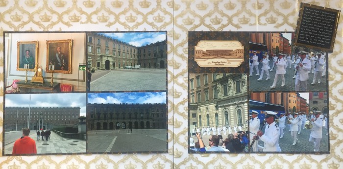 Europe Vacation 2015: Swedish Royal Palace Courtyard