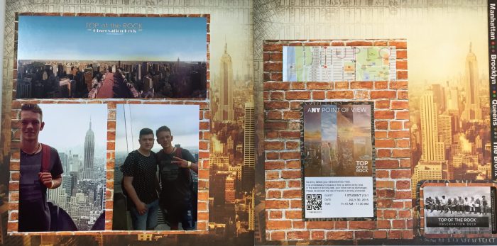 2015: Exchange Student - New York - Top of the Rock