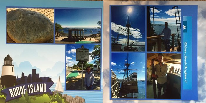 2016: Rhode Island, Plymouth Rock and Mayflower II - version 1