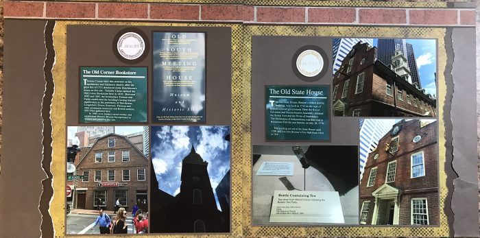 2016: Boston - Freedom Trail - Old Corner Bookstore, Old South Meeting House & Old State House