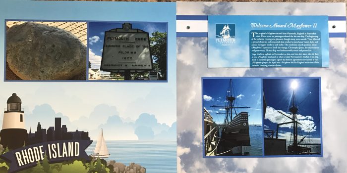 2016: Rhode Island, Plymouth Rock and Mayflower II - version 2