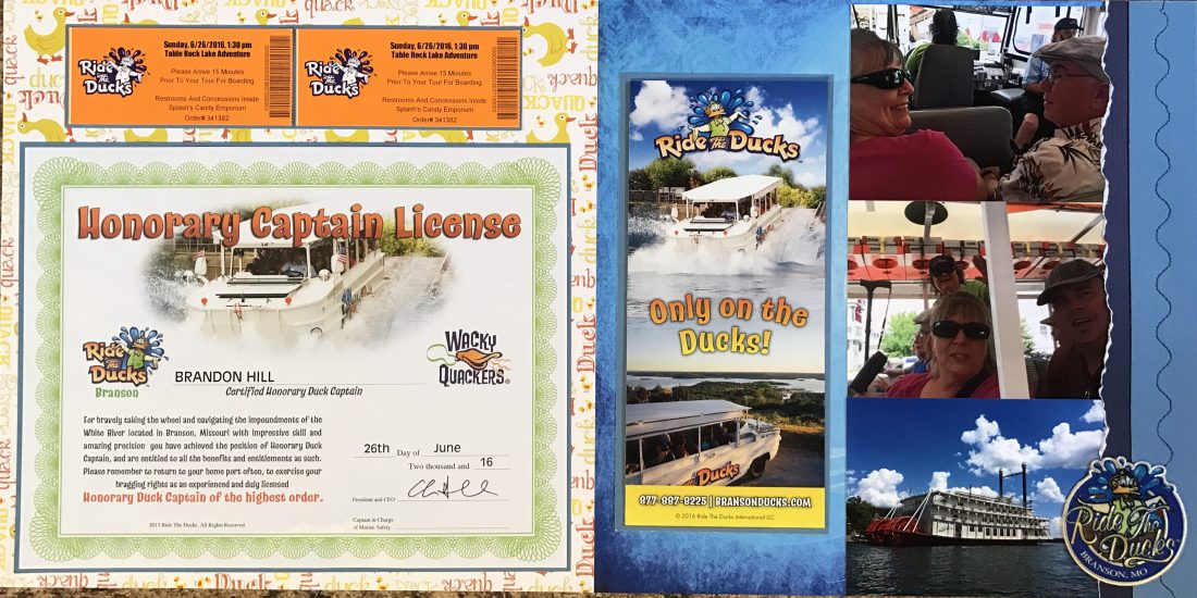 2016: Branson - Ride The Ducks