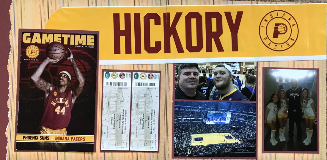 2016: Pacer's Game - Hickory Night