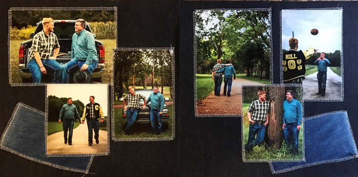 2017: Senior Album – Dad and Son