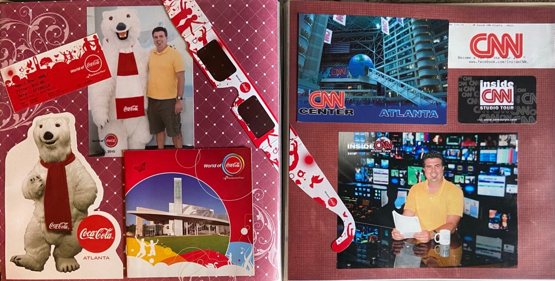 2010: World of Coca-Cola and CNN Studio Tour