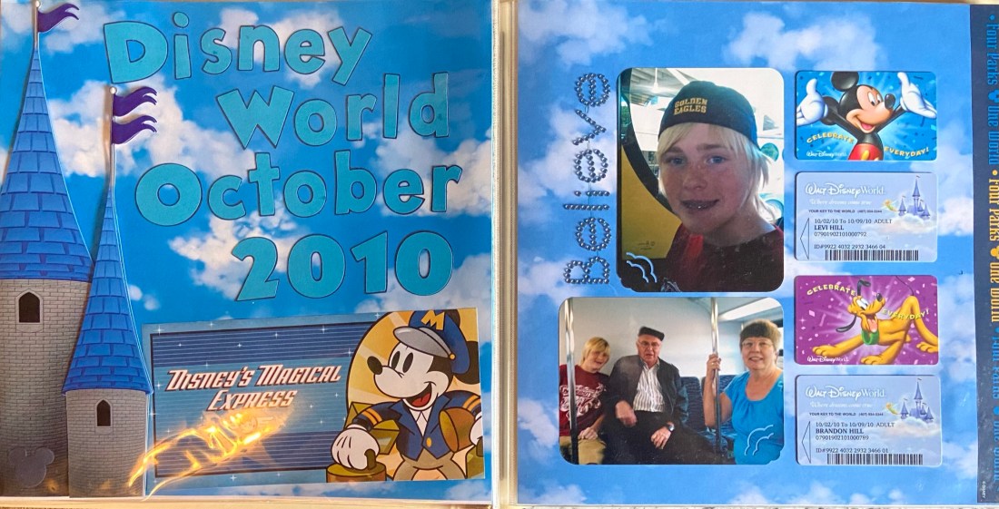 2010: Disney World Title Page