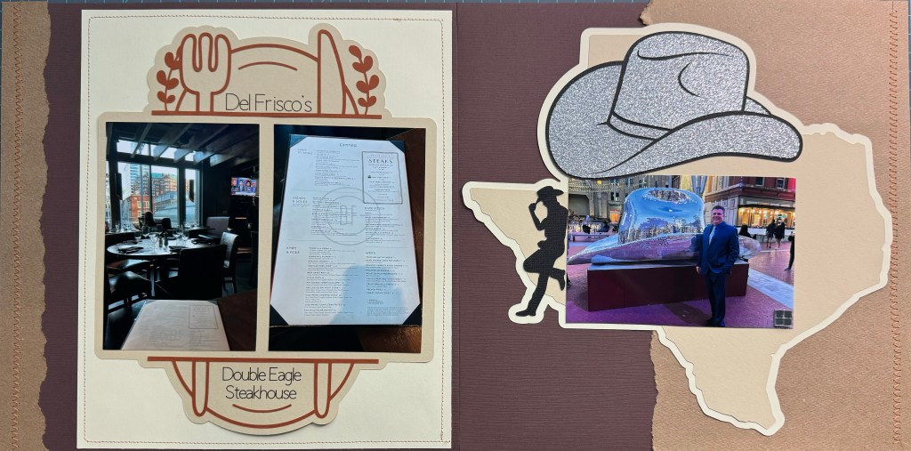 2023: Fort Worth - Del Frisco's and Cowboy Hat Sculpture