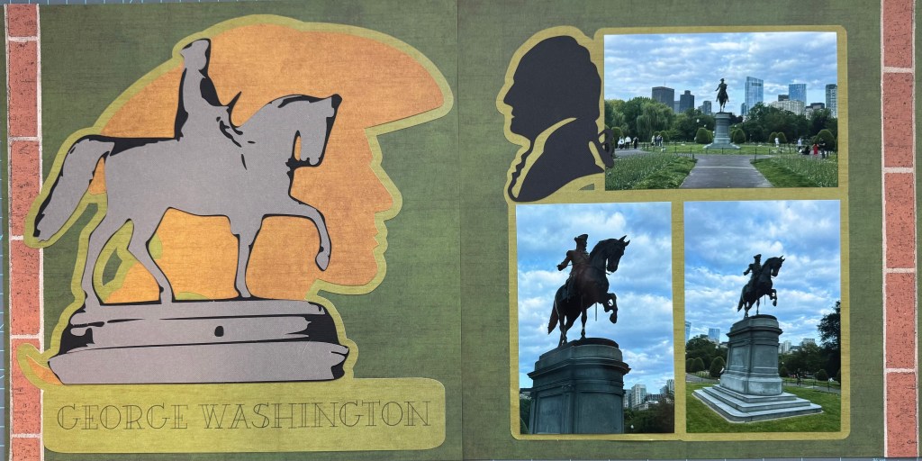 2023: Upward Bound Trip - George Washington Statue - Boston Commons