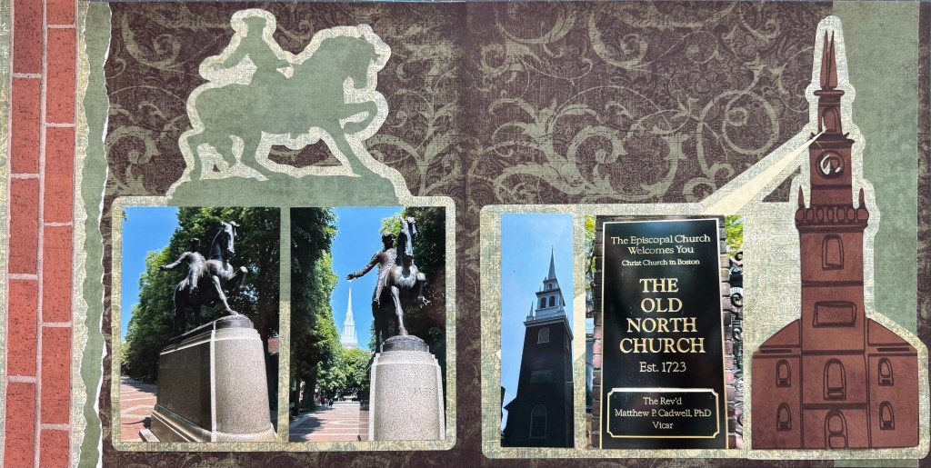 2023: Upward Bound Trip - Old North Church and Paul Revere Statue