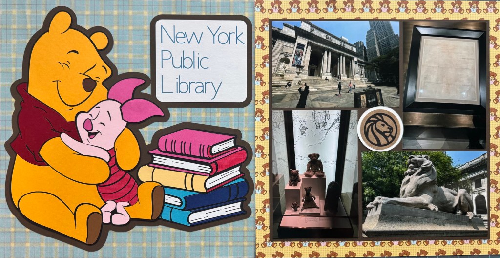 2023: Upward Bound Trip - New York Public Library and Winnie the Pooh
