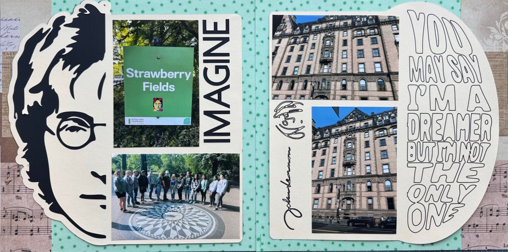 2023: Upward Bound Trip - The Dakota, Strawberry Fields, Imagine, and John Lennon