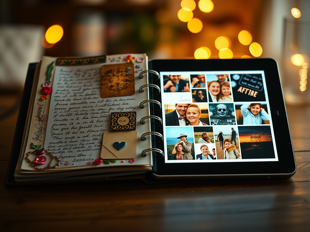 Physical Versus Digital Scrapbooks