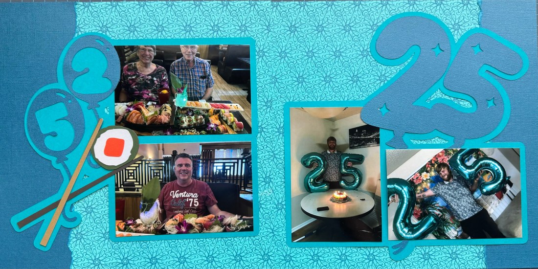 2023: Sharing a Birthday - 52 & 25