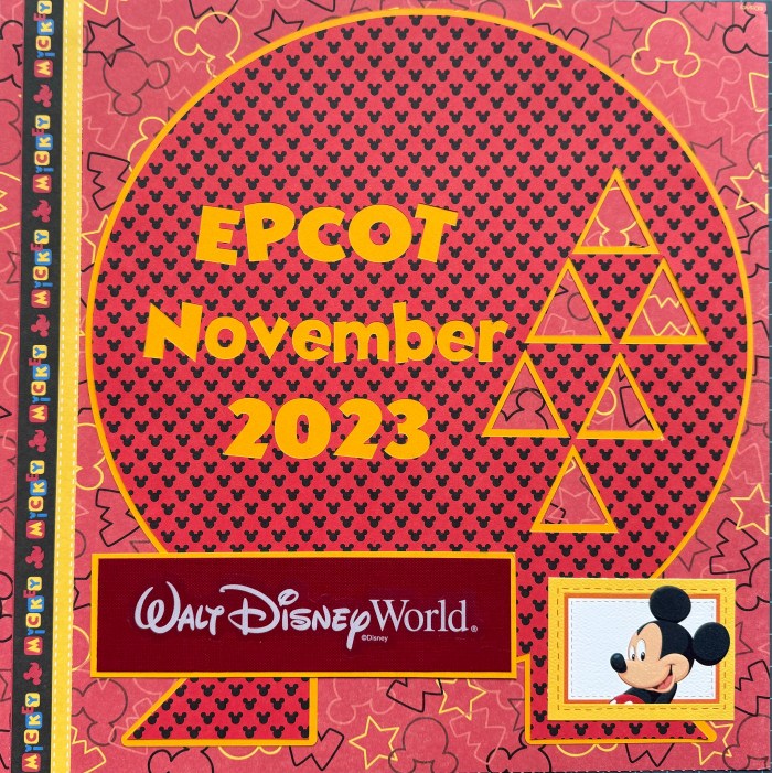 2023: Disney Trip - Title Page