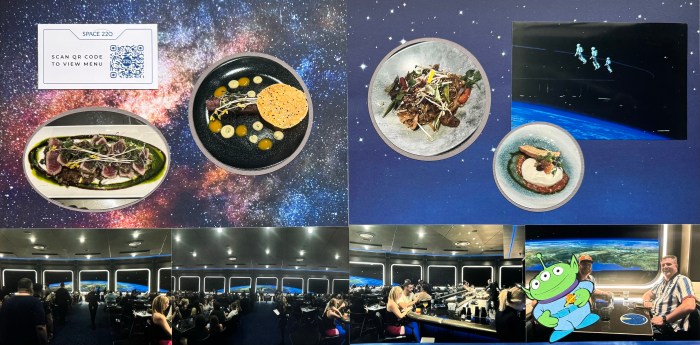 2023: Disney Trip - Space 220 Restaurant - Inside
