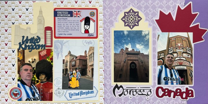 2023: Disney Trip - Epcot World Showcase - UK, Morocco, and Canada
