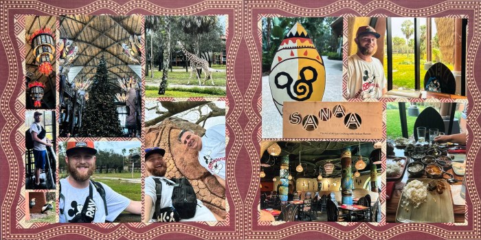 2023: Disney Trip - Animal Kingdom Lodge - Sanaa