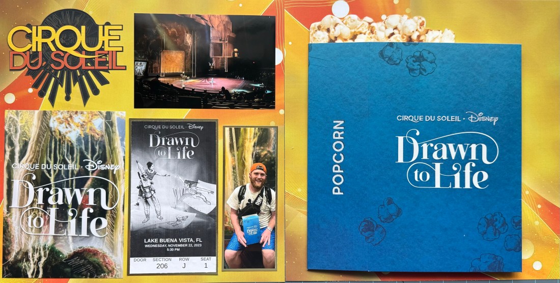 2023: Disney Trip - Disney Springs - Cirque Du Soleil - Drawn to Life