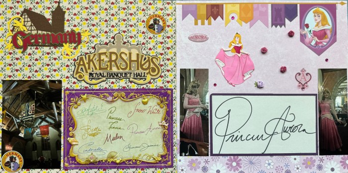 2023: Disney Trip - Akershus Royal Banquet Hall and Princess Aurora