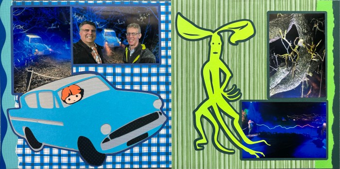 2023: Harry Potter - Forbidden Forest - Weasley Car and Pickett